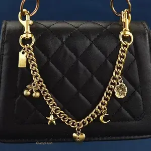 28cm Bag Extender Chain & Bag Charm Keychain, Purse Charms for Handbags, Tote & Crossbody Bag Accessories