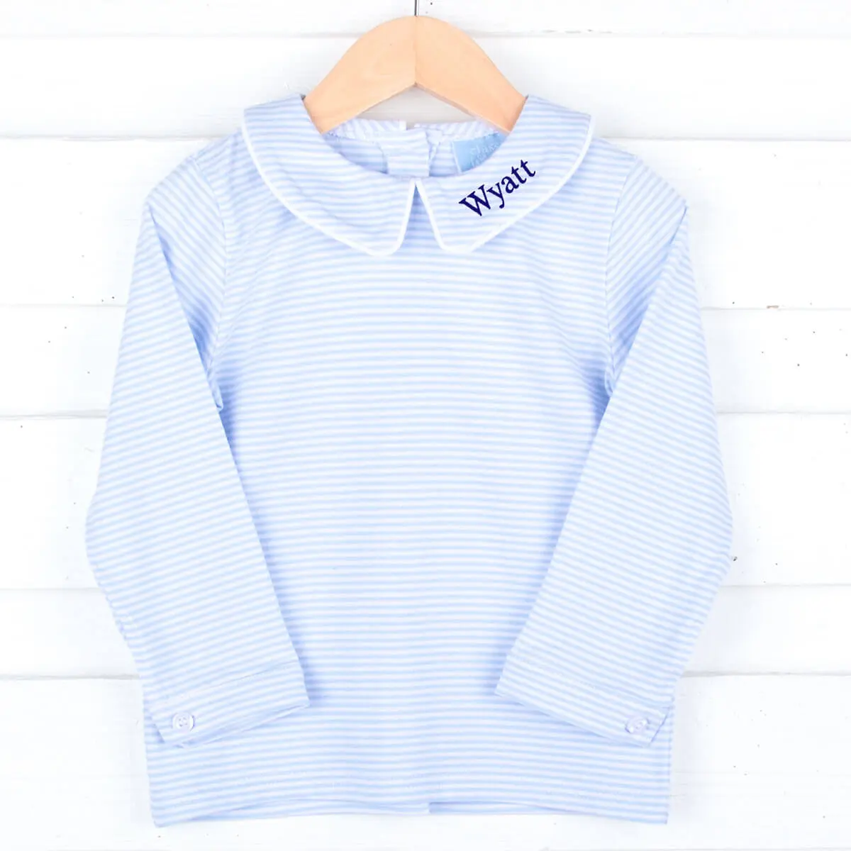 Light Blue Stripe Undershirt