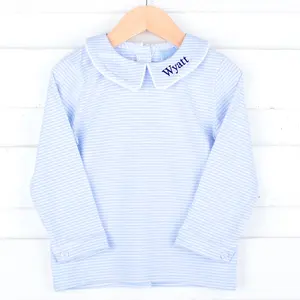 Light Blue Stripe Undershirt