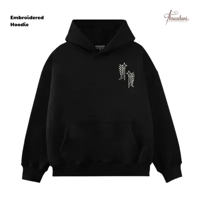 Attack on Titan Embroidered Hoodie TikTok Shop