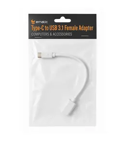 Ematic USB-C to USB-C Pedal Cable for Fast Charging and Data Transfer