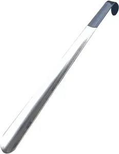 Extral Long handled Shoehorn, 16.5" Stainless Steel Long Shoe Horns for Seniors, , Women, Men, Boots and All Shoes