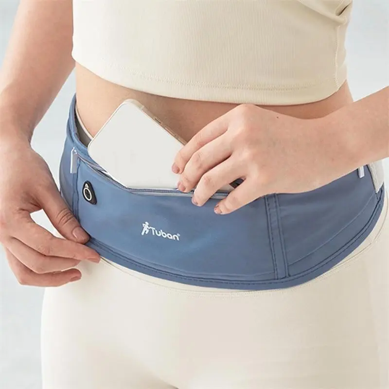 Fashion Sport Active Multifunctional Waist Bag, Lightweight Breathable Waterproof High Elasticity, Reflective Strip Design, Outdoor Sports Trail Running Jogging Equipment