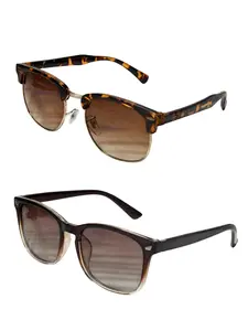 Boho Vintage Tortoiseshell Cat Eye Glasses Frame, Unisex Half Rim, PC Lenses, Retro Style, Fashionable Travel Eyewear