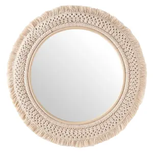 Jaya Rattan Wall Mirror