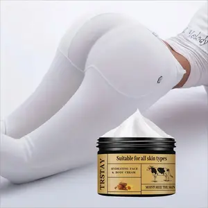 Moisturizing Hydrating Body Cream, Deeply Nourishing Gentle Skin - Friendly Buttock Cream for Home & Holiday Care, Fresh Skin Care Ideal as Christmas Gift, Popular Beauty Care Product, Moisturizer
