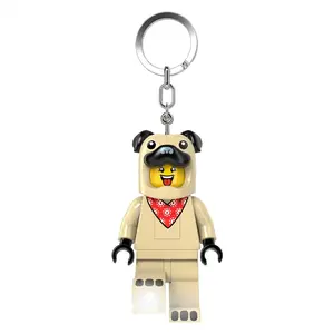 LEGO Minifigures Keychain Light Pug Costume Guy