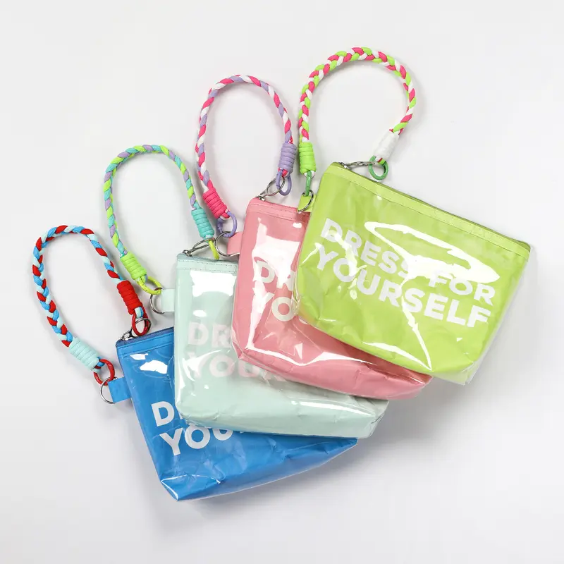 Blooming Jelly Waterproof DuPont paper Pouch Purse Women Bag Matching Wristlet#TikTokShopHolidayHaul