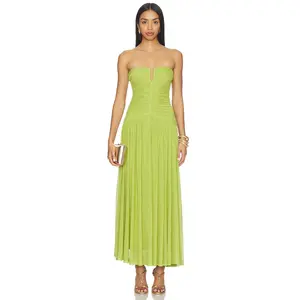 NIA Beverly Dress in Peridot