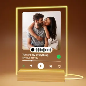 EGD Custom Spotify Plaque Gift for Women | Choose Your Photo & Song for Unique Customizable Gifts for Couples | Custom Gift for Friend | Boyfriend Birthday Gift Ideas | Multiple Size Options