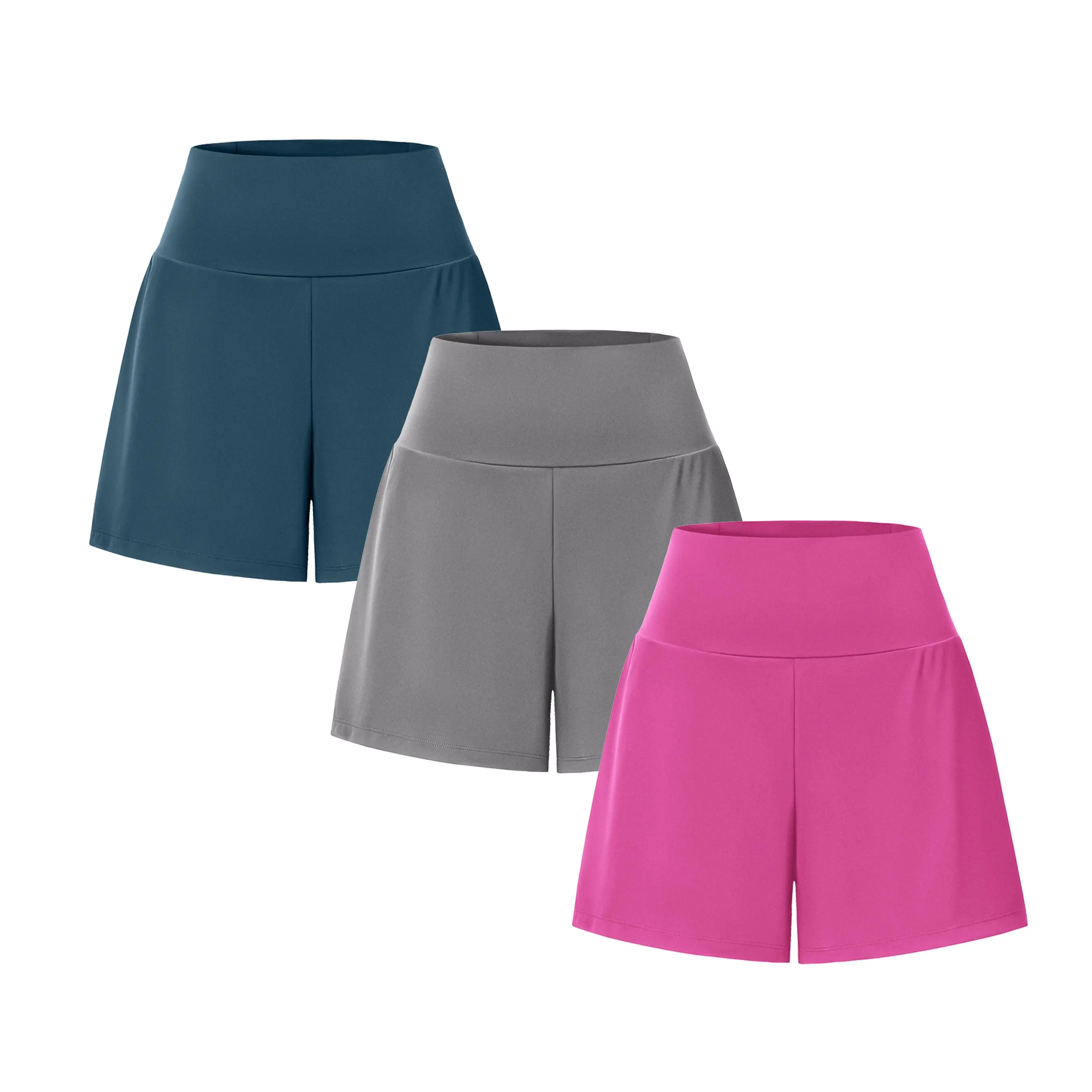 Majolica Blue+Steeple Gray+Fuchsia Fedora