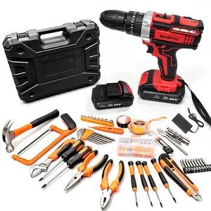 【DealsForYouDays】128 Piece Power Tool Combo Kits with 21V Cordless Drill, Household Tools Set with DIY Hand Tool Kits For Fence Installation, Room Décor, FurnitureAssembly, And Daily Repairs#fathersdaygift #DealsForYouDays