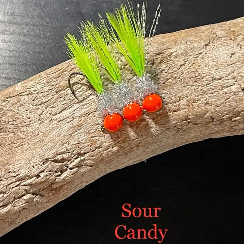 Handtied crappie jig