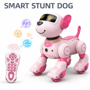 Programmable Smart Dog RC Toy, Rechargeable Interactive Robot with Fun Stunts, Dancing, Music & Walking Features – Perfect for Kids' Play and Learning,electronic toy dog