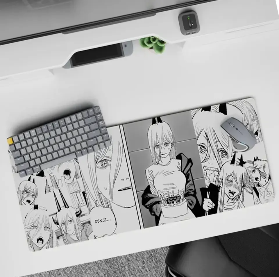 Chainsaw Man Anime Desk Mat - Power's Chaos, Mouse Pad for Anime Fan, Gaming Desk Accessories, Large Computer Pad, Desk Decor – FASTSHIPPING