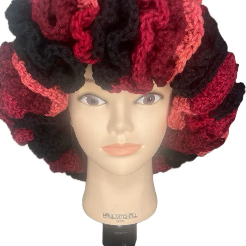 Scarlet Ruffle Hat