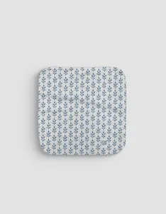 Blue Stems Dishcloth Set - Double-Sided Print Quick-Dry Kitchen Cleaning Cloth
