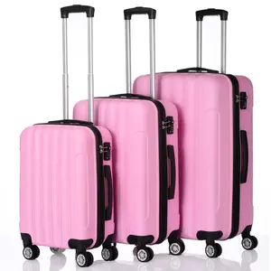 (20+24+28 inches) 3-piece luggage set with TSA lock and dual rotating wheels, smooth push, effortless, size can be stacked, storage is super easy, corner reinforcement, super reassuring
