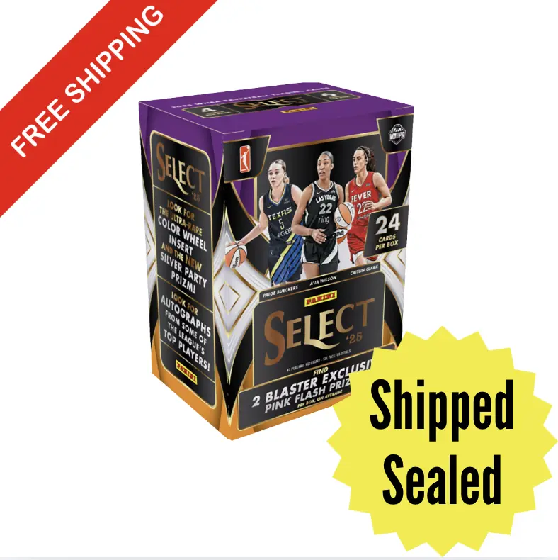 2025 Panini Select WNBA Trading Card Blaster Box 2025 Panini Select WNBA Trading Card Blaster Box