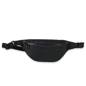 Pre-owned Louis Vuitton leather Belt Bags NY155373 Black Monogram Shadow Discovery Bumbag