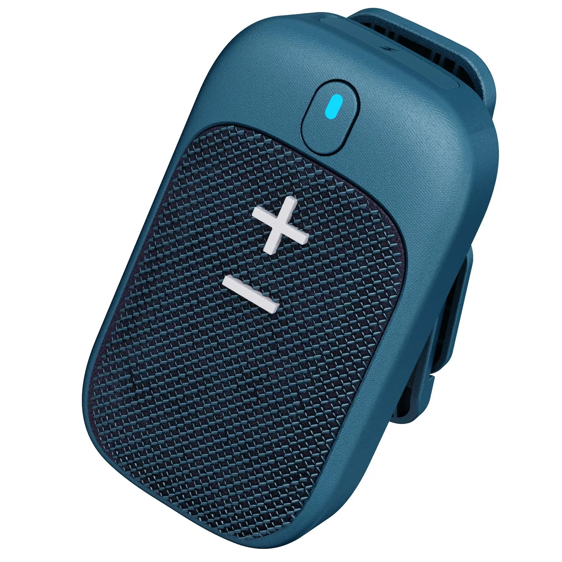 Wearable Bluetooth Speaker IPX5 Water-Resistant Magnetic Clip-On Wireless Portable Mini Speaker Built-in Mic for Hands-Free Music and Calls Smartphone