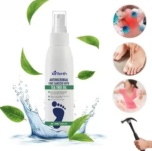 Foot Spray with Tea Tree Oil, Foot Care Dry FeetPlantar Moisturizing Deodorant, Advanced Footand Nail Spray Moisture Hydrate Oil Foot Spray with Comfort sanitizer