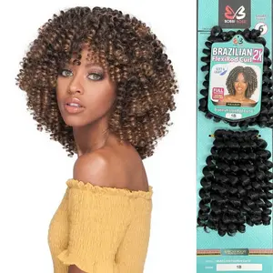 Bobbi Boss Crochet Hair - Brazilian Flexi Rod Curl 6" 2X