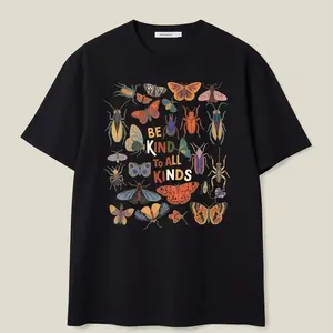 Be Kind To All Kinds Shirt, Butterflies Shirt, Motivational Gift, Kindness Shirt, Inspirational Shirt, Nature Lover Gift