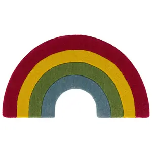 Rugs.com x HappyRugs Rainbow Rug