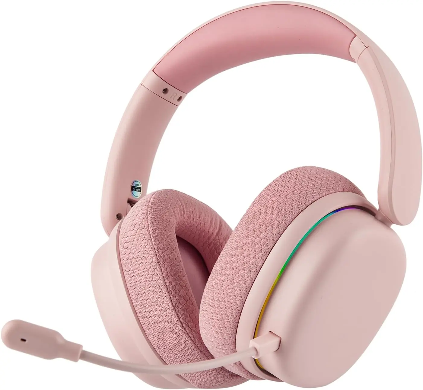 AULA G7 Pro Wireless Gaming Headset with 7.1 Surround Sound, 40mm Driver, BT5.3 Gaming Headphones with Mic, RGB, 10ms Latency, 65H Battery, PC Gaming Headset for PS5,PS4, Switch,PC,Wired Mode for Xbox