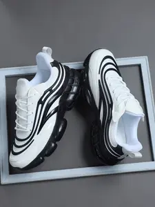 Luxury Men's Thick Sole Fashion Sports Shoes, Sporty Style, Lightweight Breathable, Suitable for Daily Wear, Nightlife, All Seasons