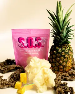One Bag of Pina Colada Flavored Cotton Candy