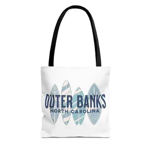 Outer Banks North Carolina: Beach Tote Bag (AOP)