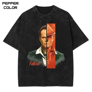 Fallout New Vegas Shirt Fallout Cooper Howard Hot Ghoul T-Shirt, Fallout Merch, Fallout Shirt, Unisex Streetwear Tee, cotton crewneck shirt, Vintage Fallout Gifts