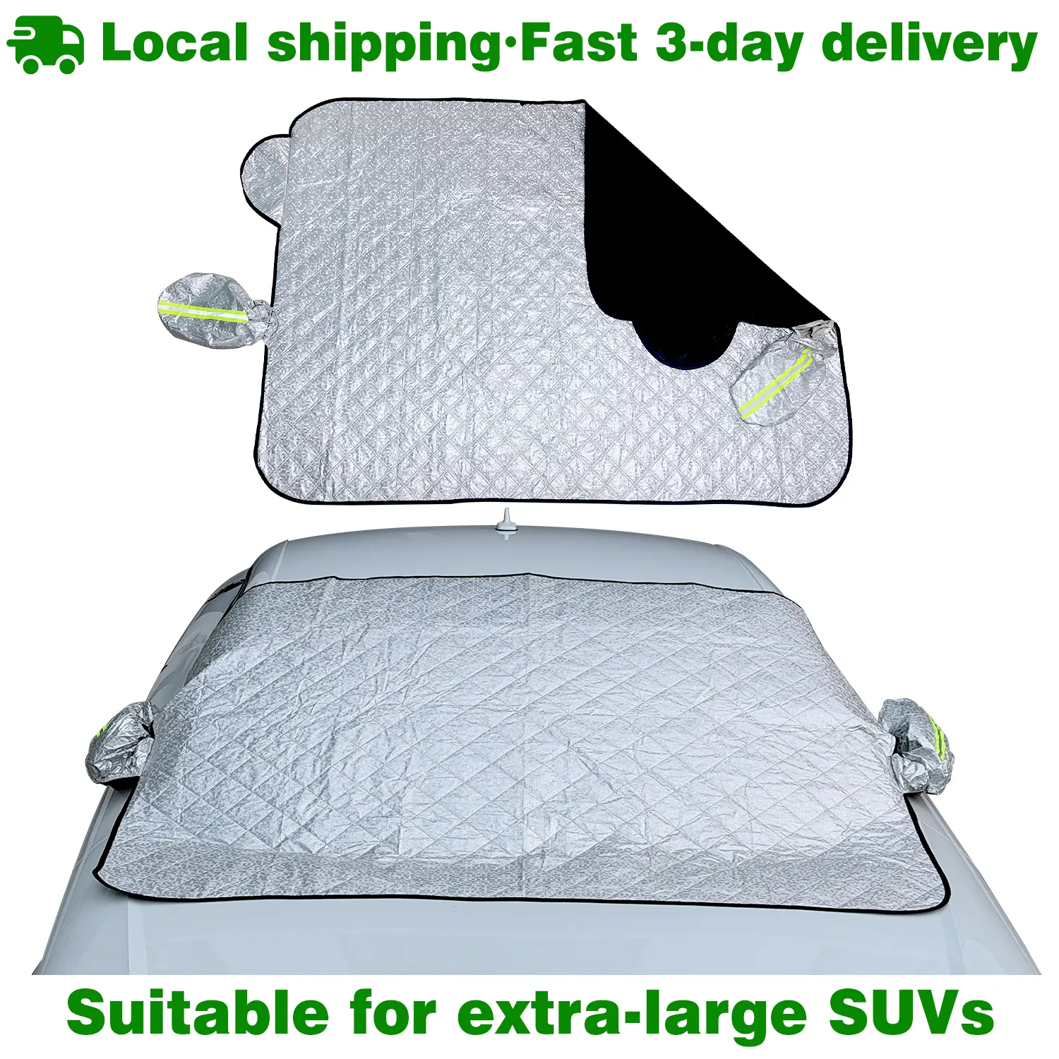 Car Windshield Snow Cover, All Weather Sun Shade Protector