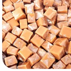 Caramel Candy - 2 Pound Pack 150 Count - Classic Caramels Individually Wrapped - Creamy Chewy Candy for Office Bowls, Gifting, Snacking & Baking - Vanilla Cubes