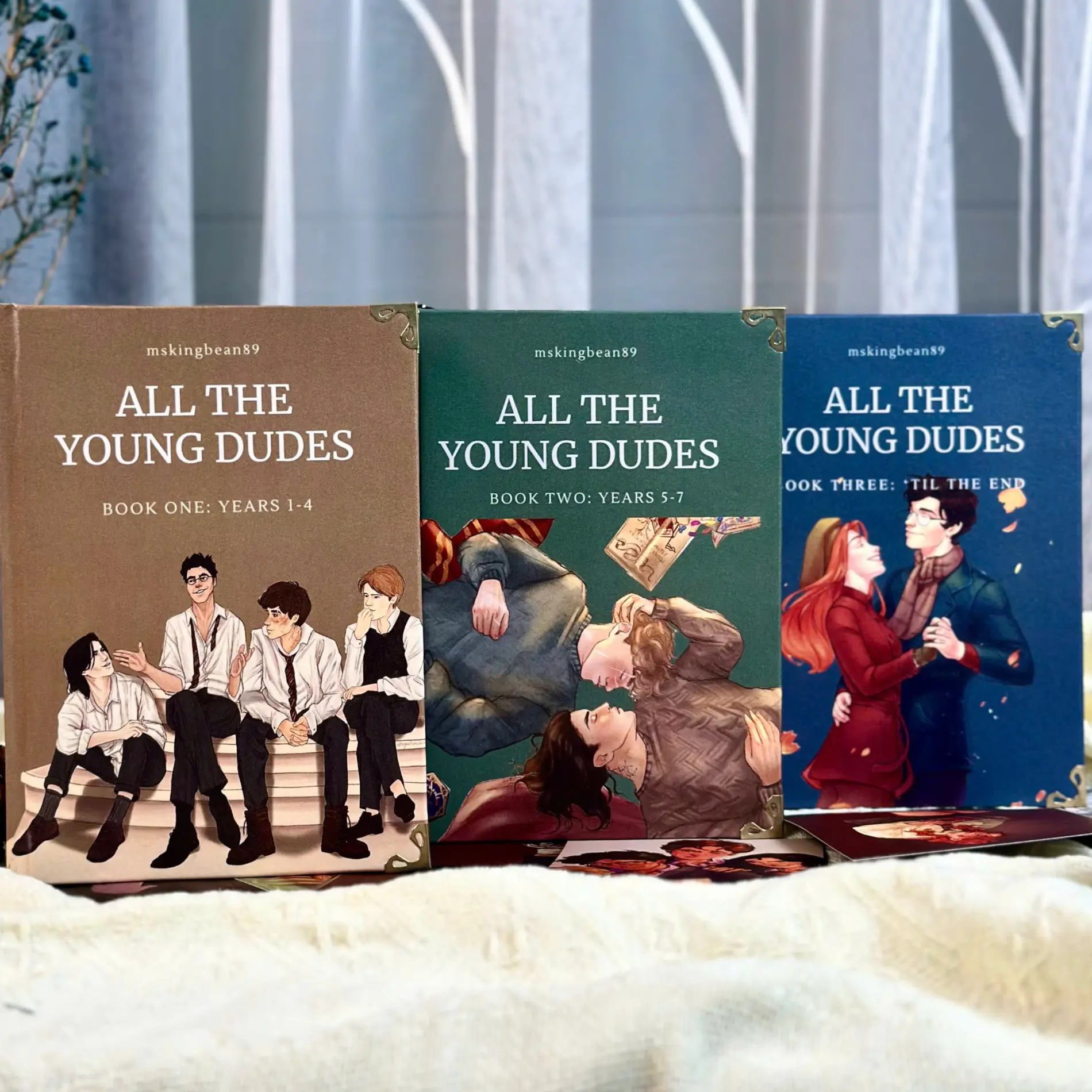 All The Young Dudes Hardcover Combo Marauders Wolfstar Special Edition Bookshelf Set