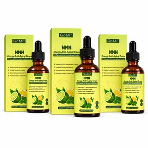 3 Pack of NMN Liquid Vitamin Supplement Drops, 500mg NMN with AKG, TMG & CoQ10, Lemon Lime Flavor, Daily Wellness Support, 30-Day Supply Edible