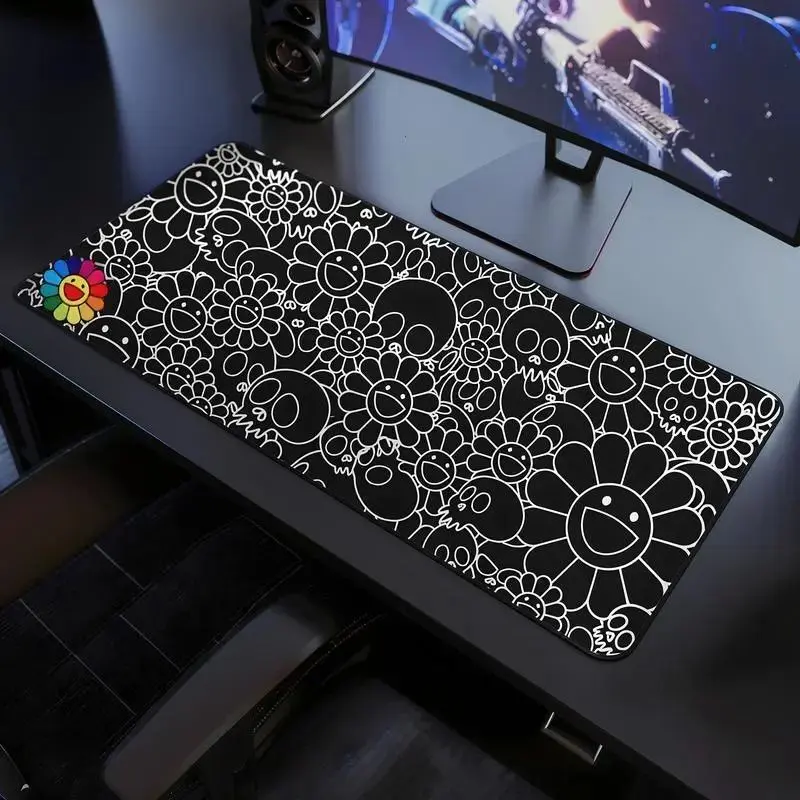 Takashi Murakami x FaZe Clan XLarge Black Mousepad - TikTok Shop