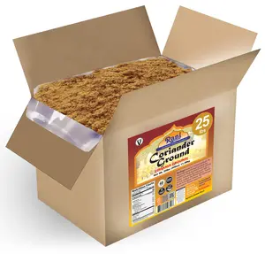 Rani Coriander Ground Powder (Indian Dhania) Spice 25-Pound (400 Ounce) 11.36kg ~ Bulk Box ~ All Natural, Salt-Free | Vegan | No Colors