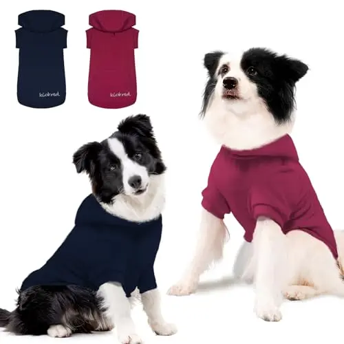 Navy Blue & Red/Sleeved