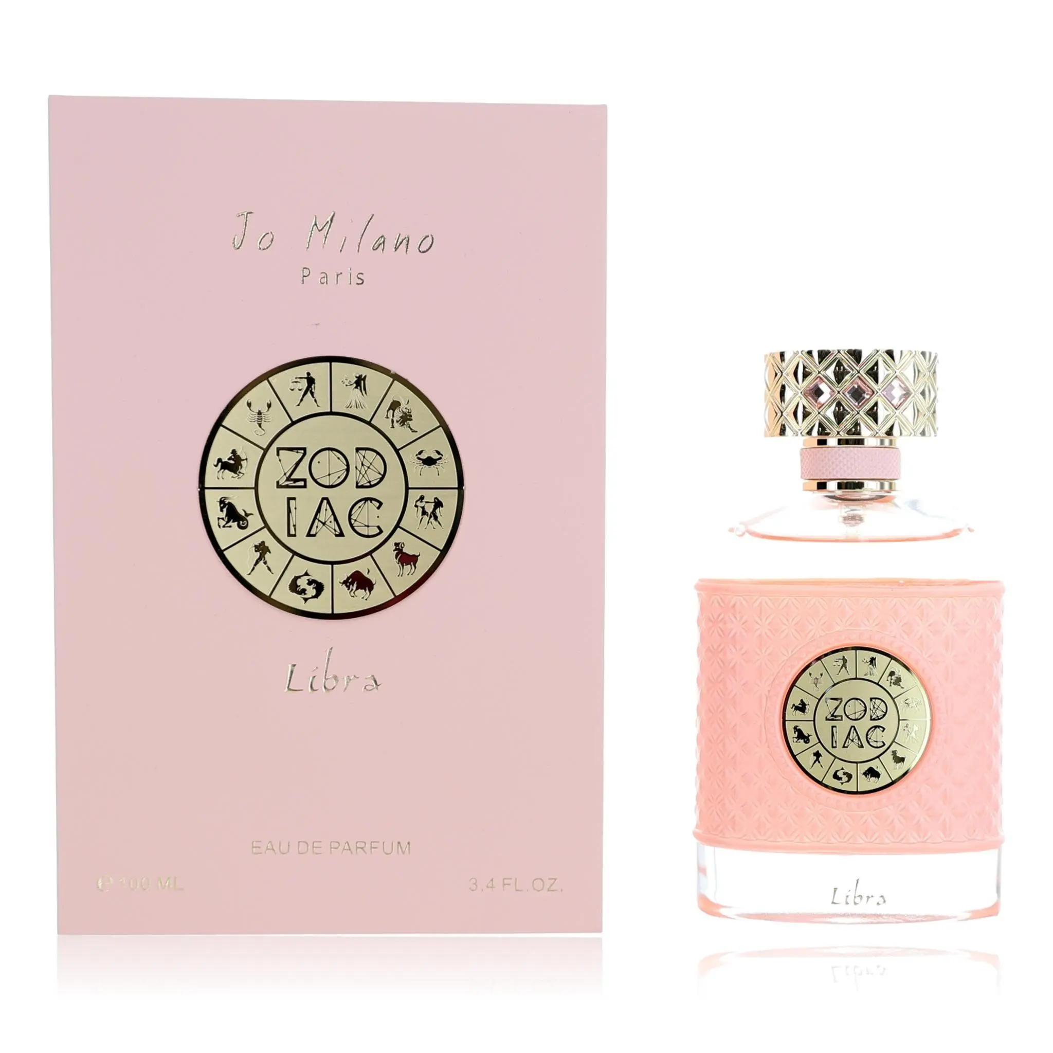 Jo Milano Paris Zodiac Libra Eau de Parfum Spray, 3.4oz | Dreamy Floral Musk Scent, Romantic Fragrance for Daily Wear - By Box (US)
