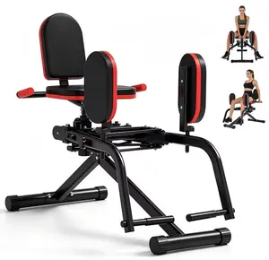 2-In-1 Hip Abductor & Adductor Machine, Exercise Equipment - 15 Resistance Levels For Glute Strengthening, For Home Use, Upper Back Exerciser, Adjustable Glute Trainer, Thigh Workout Equipment for Hip Sculpting & Butt Lifting SpringStatements