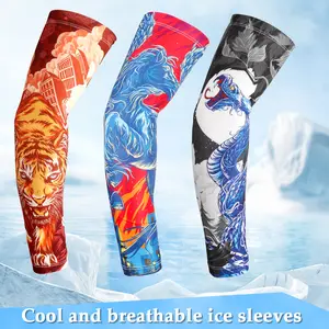 UV Sun Protection Arm Sleeves for Men & Women-UPF 50+ Sports Compression Cooling Sleeve-Unique TATTOO SLEEVE gift