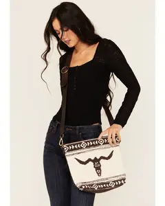 Madrona Longhorn Woven Concealed Carry Crossbody Bag