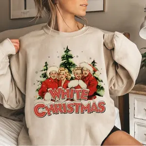 White Christmas Sweatshirt T Shirt Hoodie, White Christmas 1954 Sweatshirt, Christmas Movie Sweater, Winter 1954 Sweater, Wallace and Davis, Haynes Sisters, Christmas Tree Shirt, Merry Christmas Shirt, Holiday Shirt,  Party Christmas, Trending