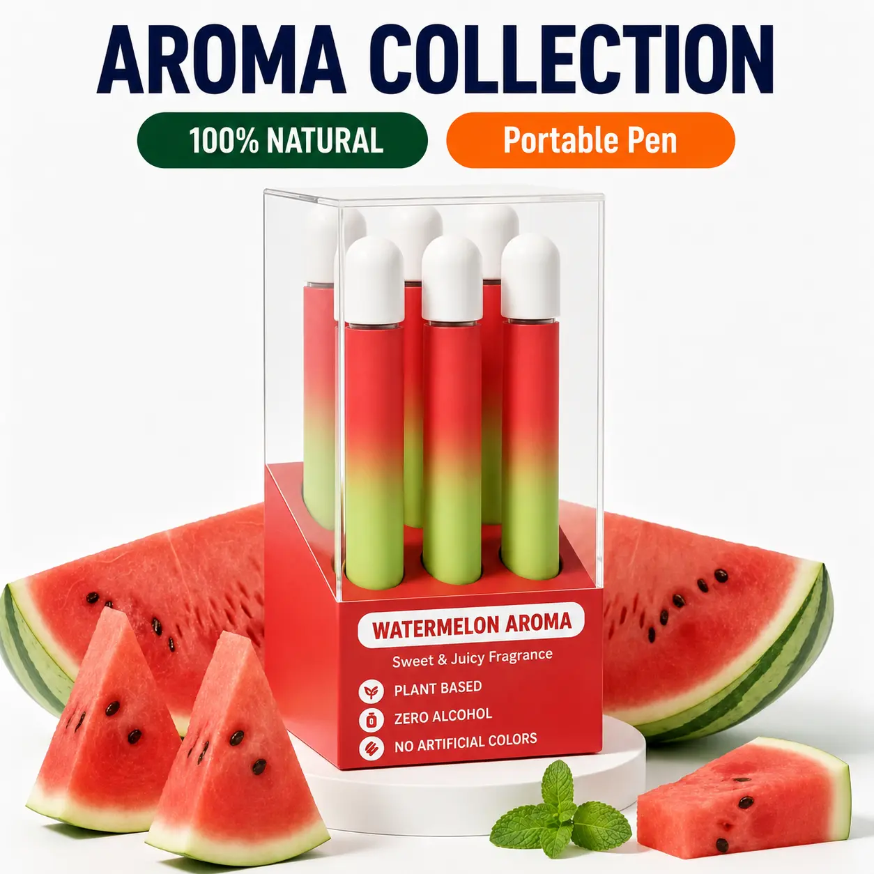 Mini Portable Aroma Stick, Pocket Size Fragrance Stick, Multiple Scents Available, Travel Friendly Personal Scent Accessory, Fresh Aroma Collection