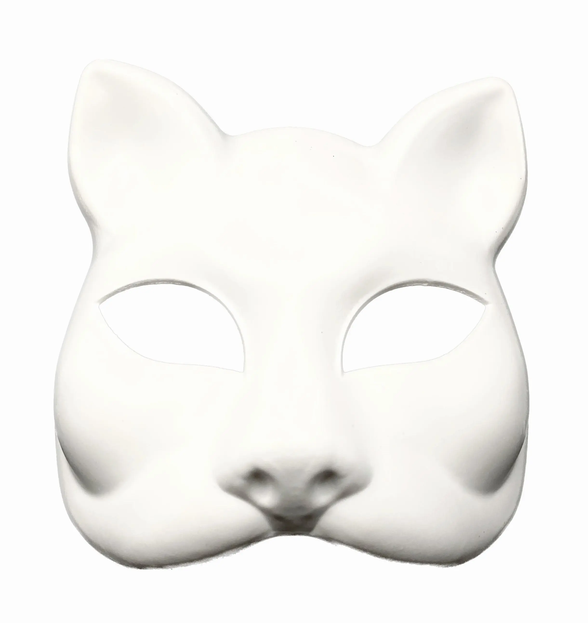 Cat Masquerade Party Masks For Costume - White