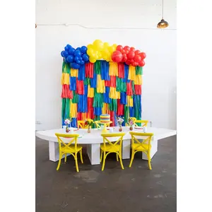Brick By Brick Fringe Backdrop