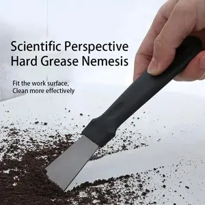 Multi-Purpose Stainless Steel Kitchen Scraper for Cleaning, Effective on Tough Stains, Grease, And Residue; Ideal for Use in Kitchens, Bathrooms, And Outdoors